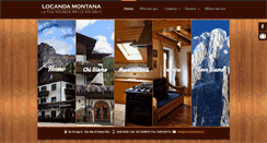 Desktop Screenshot of locandamontana.it