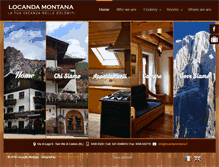 Tablet Screenshot of locandamontana.it